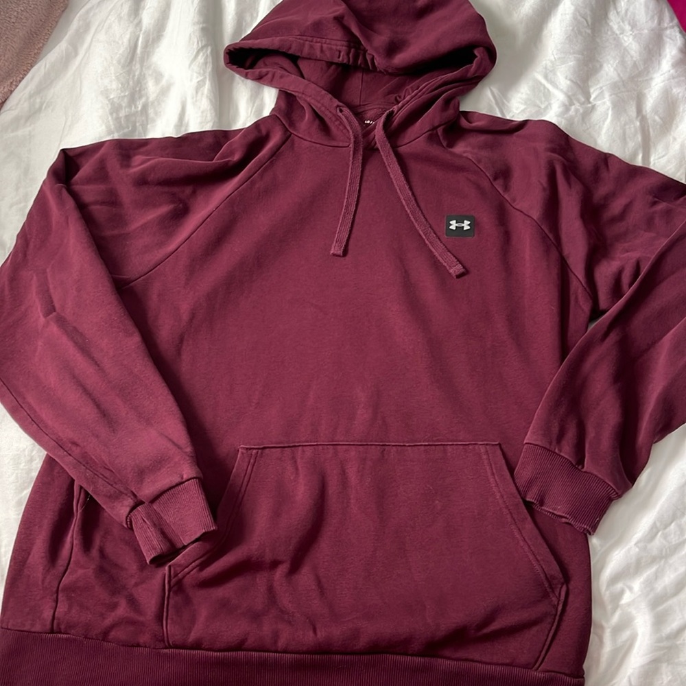 Under Armour Men's Burgundy Hoodie